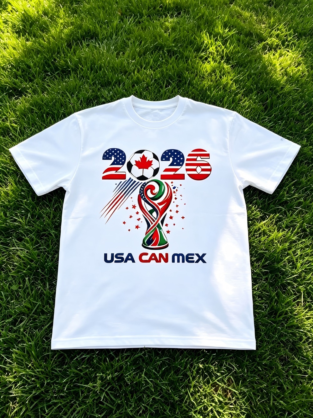 2026 North American World Cup Fan white Women Men T-shirt unisex